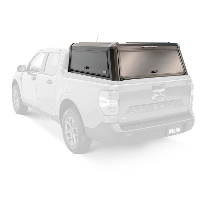 Westin EXP Truck Cap Hi-Top with Solid Front Glass Matte Black | Ford Maverick (2022-2026) | P/N 16-15795