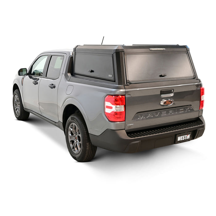 Westin EXP Truck Cap Hi-Top with Solid Front Glass Matte Black | Ford Maverick (2022-2026) | P/N 16-15795, view 10