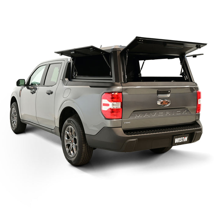 Westin EXP Truck Cap Hi-Top with Solid Front Glass Matte Black | Ford Maverick (2022-2026) | P/N 16-15795, view 14