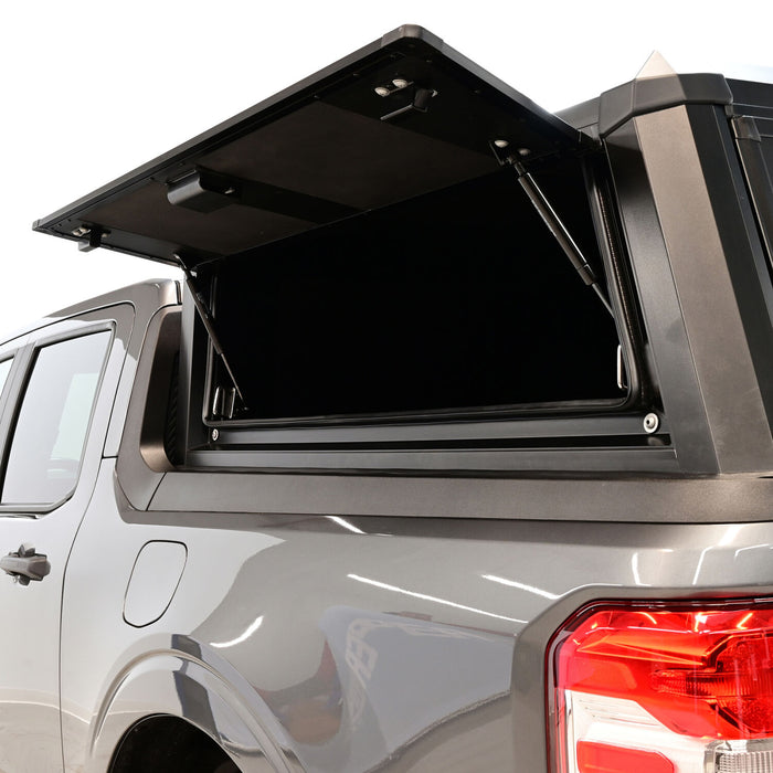 Westin EXP Truck Cap Hi-Top with Solid Front Glass Matte Black | Ford Maverick (2022-2026) | P/N 16-15795, view 17