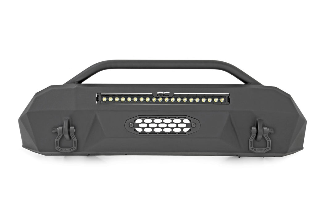 Front Bumper - Hybrid - 20 inch Blk DRL LED - Toyota Tacoma 2WD/4WD (2016-2023)