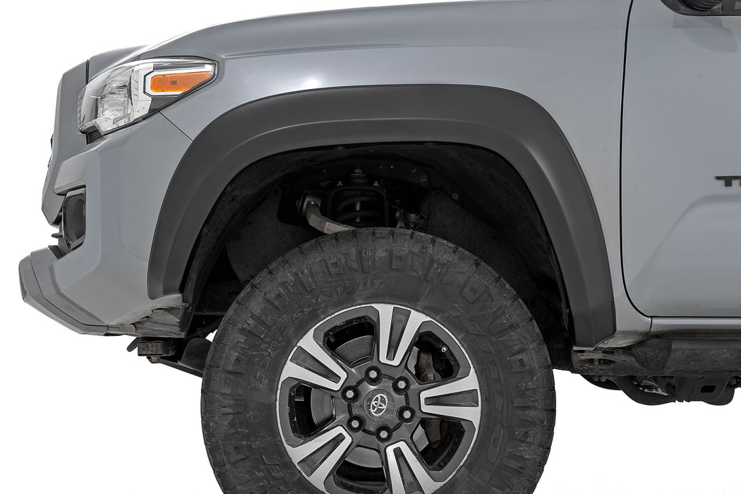 Rough Country Fender Flares - Sport - 1J9 Celestial Silver Metallic | Toyota Tacoma (16-23)