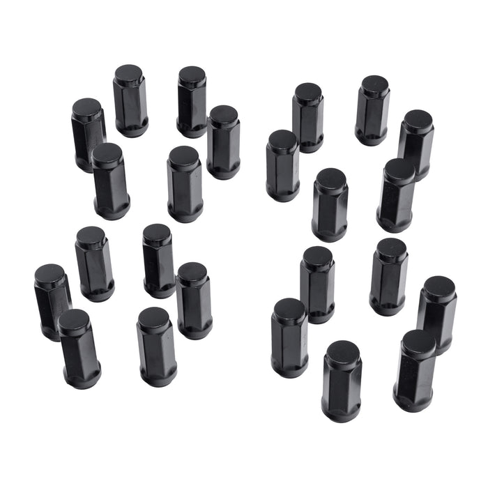 Rugged Ridge Wheel Lug Nut | Set of 24, Black, M14-1.5 | P/N 16715.32