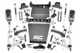 Rough Country 7 Inch Stamped Steel LCA Lift Kit, Forged UCA, Bracket, M1 Struts/M1, Chevy/GMC 1500 (2016-2018)