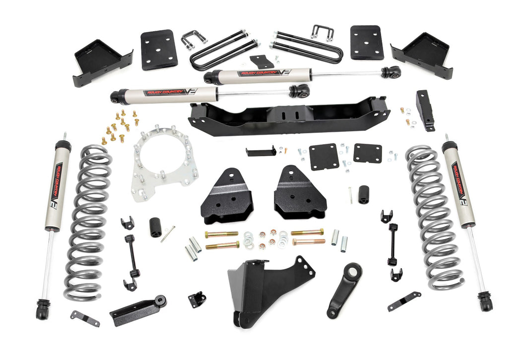 Rough Country 6 Inch Lift Kit - OVLDS - V2 | Ford F-250/F-350 Super Duty 4WD (2017-2022) | P/N 51770