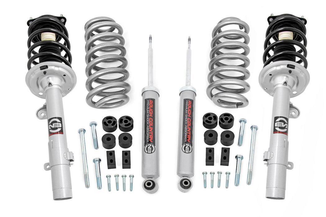 Rough Country 2 Inch Lift Kit - N3 Struts | Honda CR-V 4WD (2017-2020)