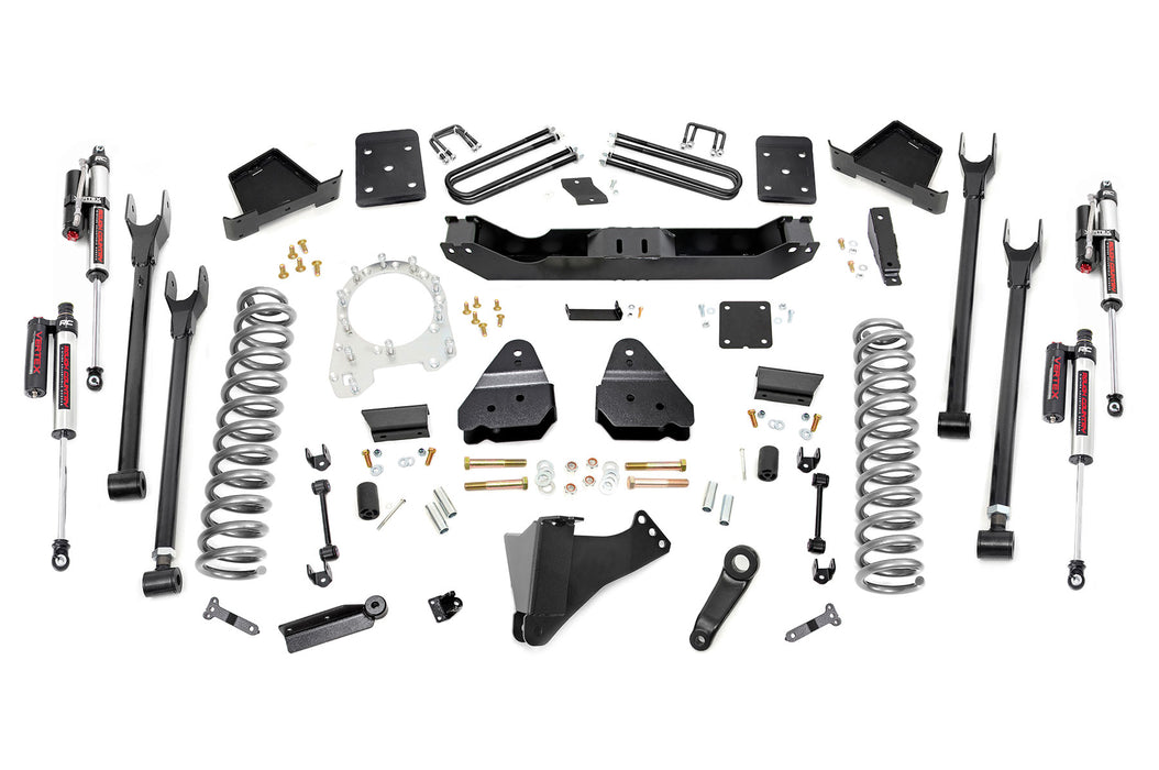 Rough Country 6 Inch Lift Kit - Diesel - 4 Link - OVLD - Vertex | Ford F-250/F-350 Super Duty (17-22)