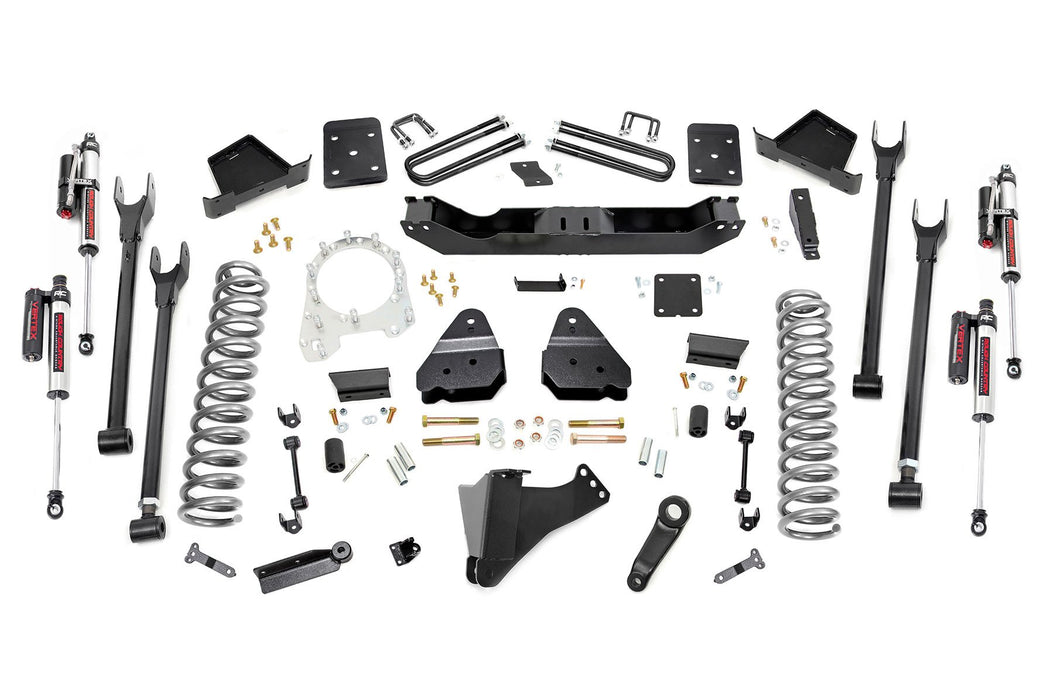 Rough Country 6 Inch Lift Kit - 4-Link - No OVLD - Vertex | Ford F-250/F-350 Super Duty (17-22)