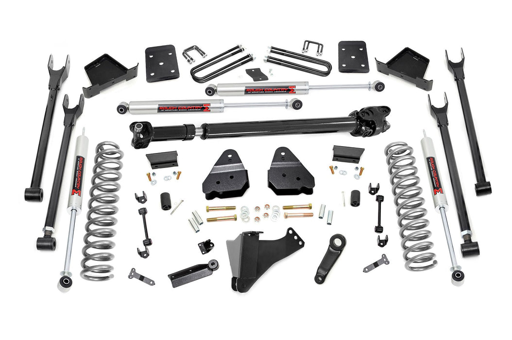 Rough Country 6 Inch Lift Kit - Diesel - 4-Link - M1 | Ford F-250/F-350 Super Duty (17-22)