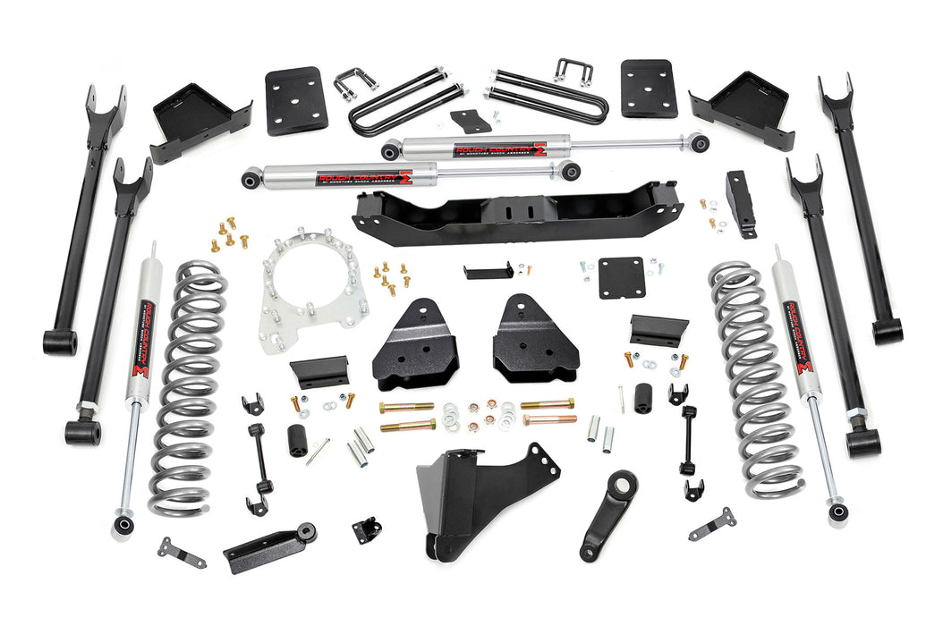 Rough Country 6 Inch Lift Kit - 4-Link - No OVLD - M1 | Ford F-250/F-350 Super Duty (17-22)