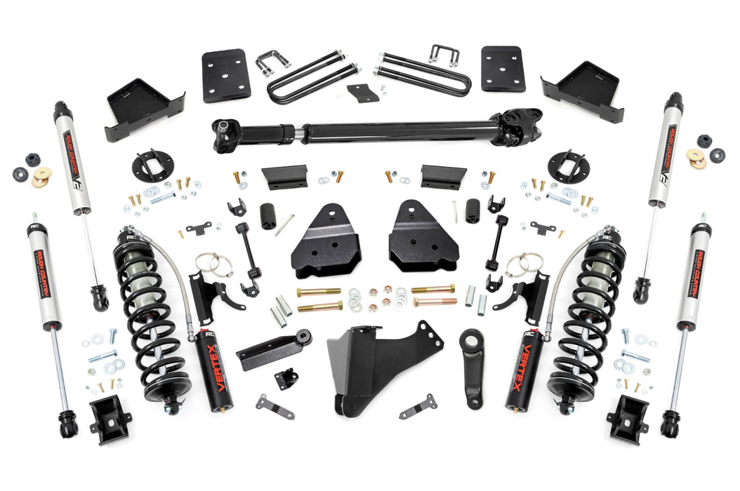 Rough Country 6 Inch Lift Kit - Diesel - FR D/S - C/O V2 | Ford F-250/F-350 Super Duty (17-22)