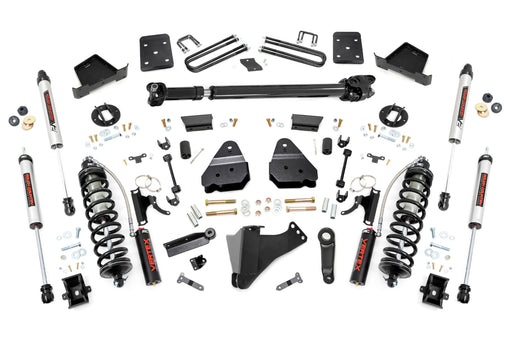 Rough Country 6 Inch Lift Kit, No OVLDS, D/S, C/O V2, Ford F-250/F-350 Super Duty (2017-2022)