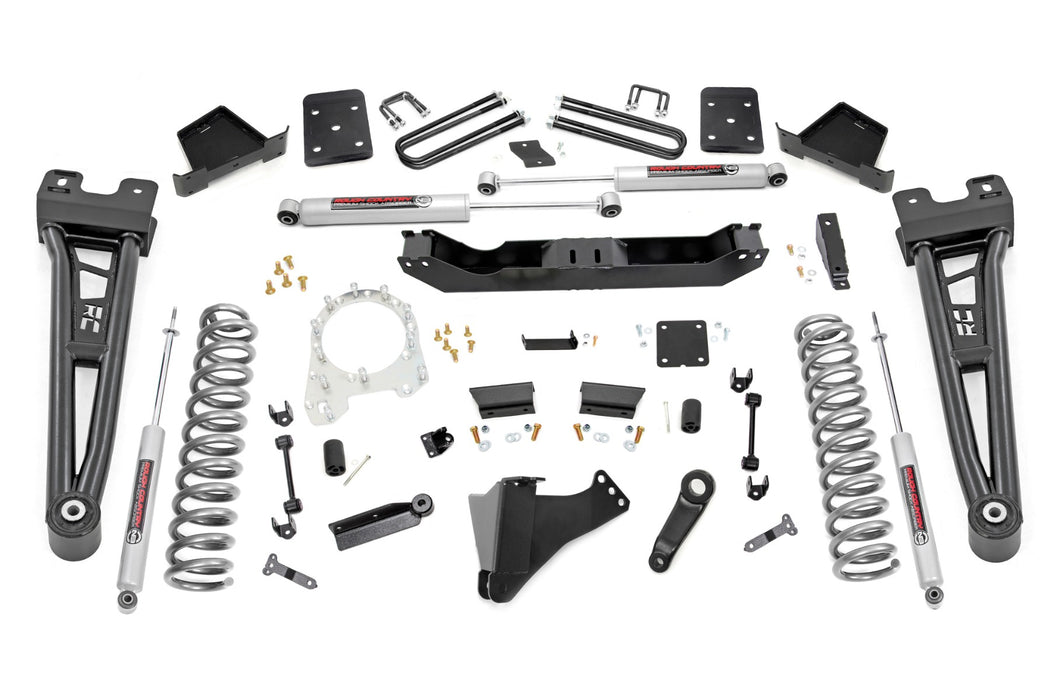 Rough Country 6 Inch Lift Kit - Overloads | Ford F-250/F-350 Super Duty 4WD (2017-2022)