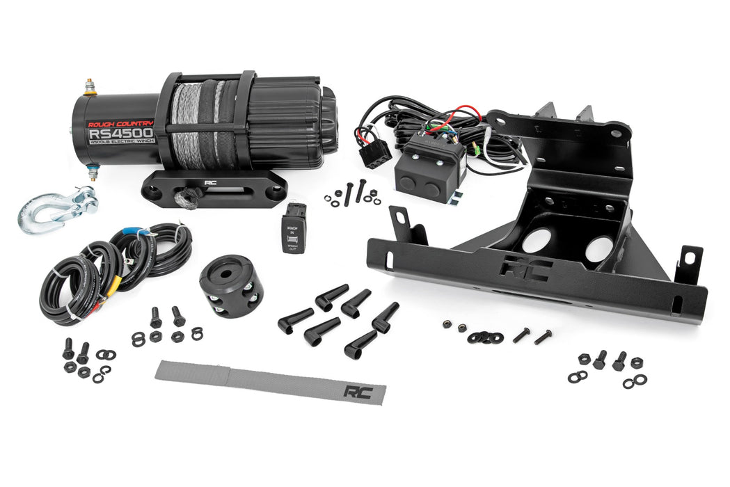 Rough Country Winch Mount - RS4500S | Can-Am Maverick X3 | P/N 92068