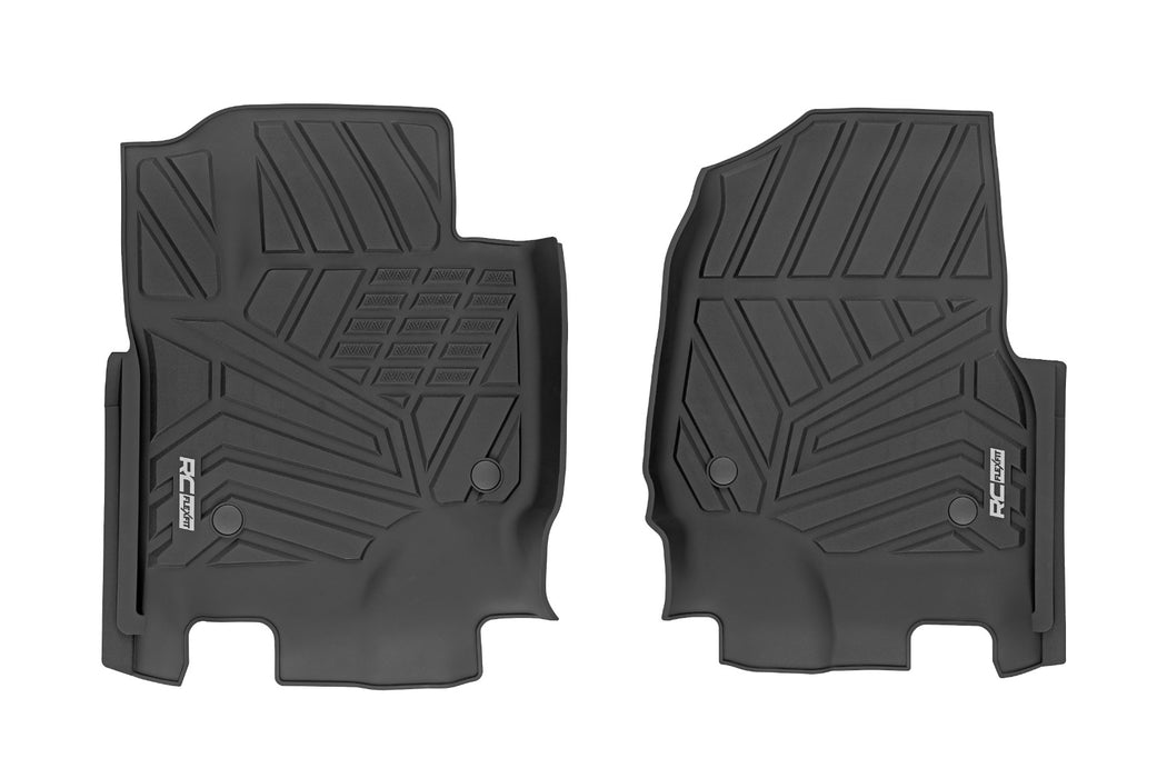 Flex-Fit Floor Mats - Front - Ford F-250/F-350 Super Duty 2WD/4WD (2017-2024)
