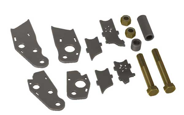 2017-Up Ford Superduty Dana 60 Weld On Crossover High Steer Arms