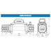Superwinch SX10 Winch | 10,000 lb, 12V DC | P/N 1710200, view 54