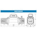 Superwinch SX12 Winch | 12,000 lb, 12V DC | P/N 1712200, view 36