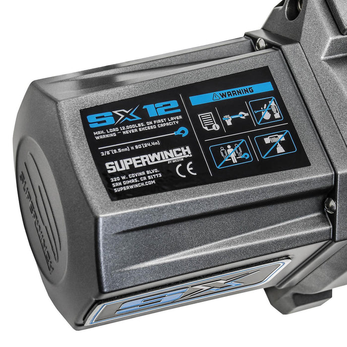 Superwinch SX12 Winch | 12,000 lb, 12V DC | P/N 1712200, view 27
