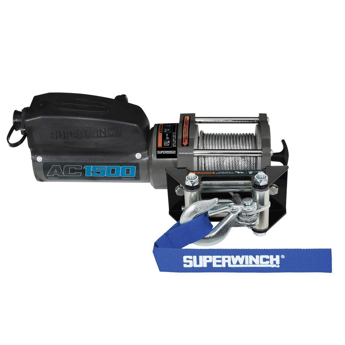 Superwinch AC 1500 Winch | 1,500 lb, 120V AC | P/N 1715001