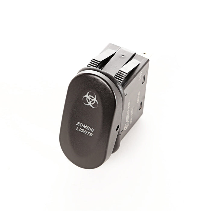 Rugged Ridge Rocker Switch | 2-Position, Zombie Lights, Amber | P/N 17235.06