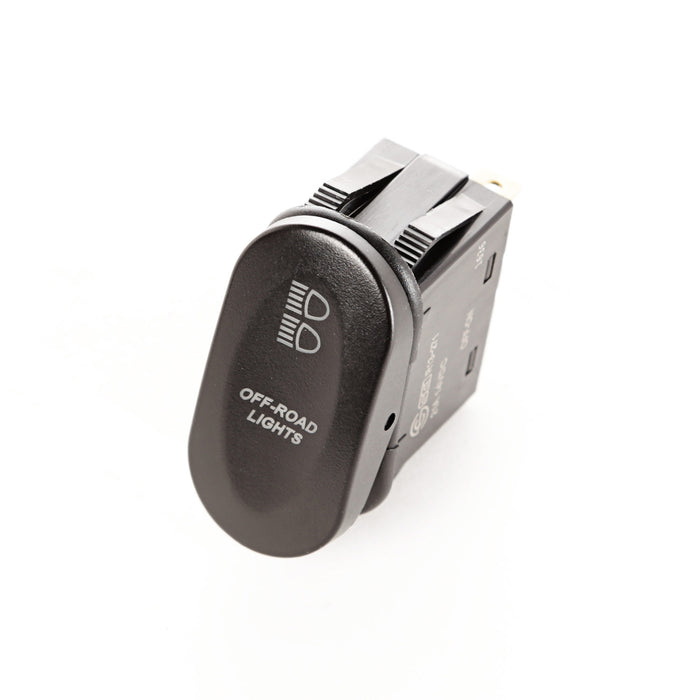 Rugged Ridge Rocker Switch | 2 Position, Off-Road Lights, Amber | P/N 17235.09