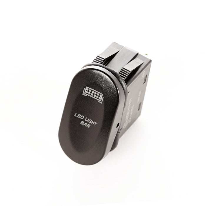 Rocker Switch, 2 Position, Light Bar Lights, Amber
