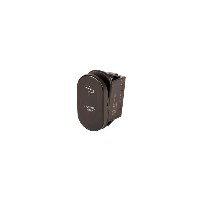 Rugged Ridge Rocker Switch | 2-Position, Lighted Whip | P/N 17235.14