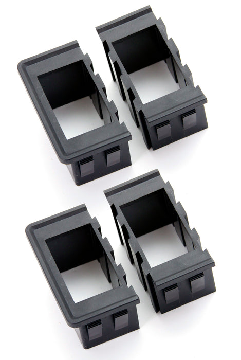 Rugged Ridge Switch Housing Kit | 4 Piece, Rocker Style Switches | P/N 17235.2