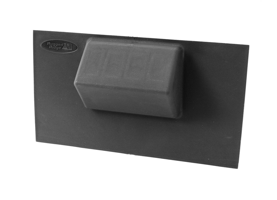Rugged Ridge 17235.55 Switch Pod Panel, Center Console, Lower; 07-10 Jeep Wrangler JK
