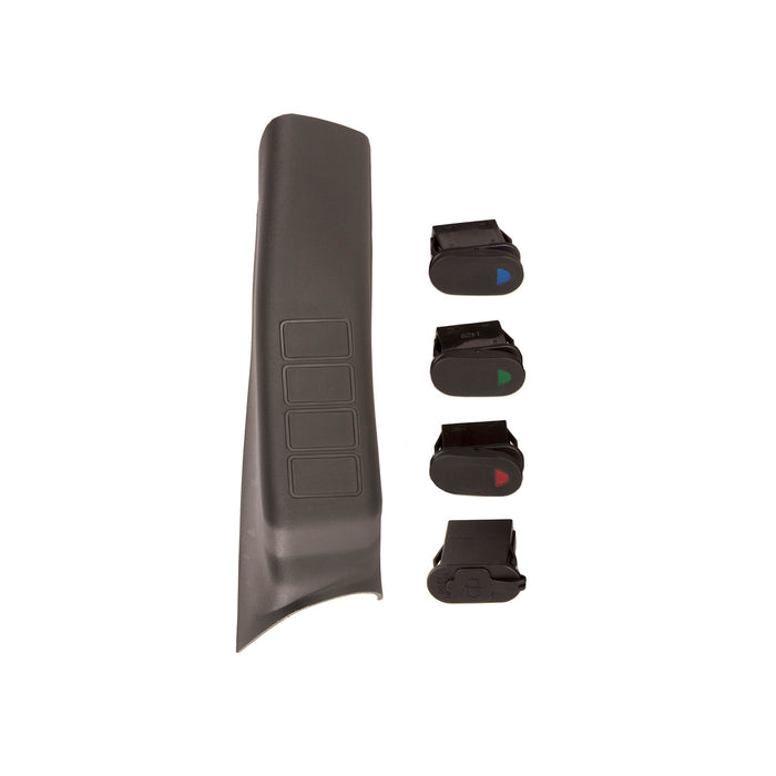 Rugged Ridge Switch Pod Kit | A-Pillar, 3 Switch, USB, Right | Jeep Wrangler JK/JKU (2007-2010) | P/N 17235.94