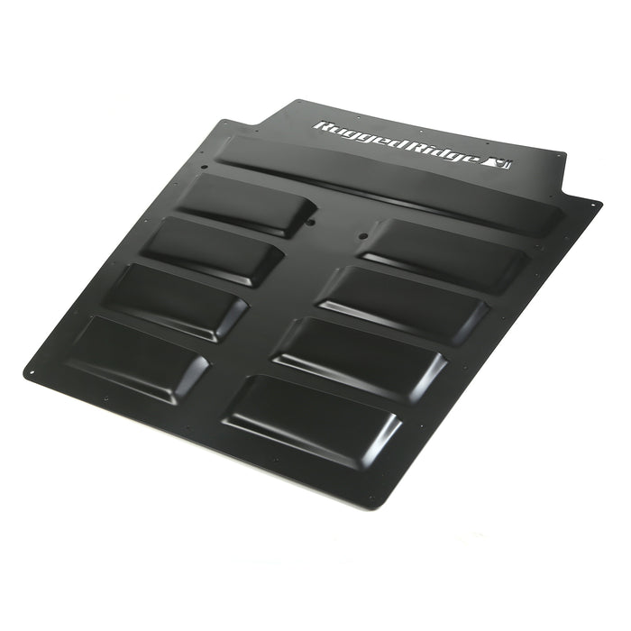 Hood Vent Insert, Black; 07-18 Jeep Wrangler JK