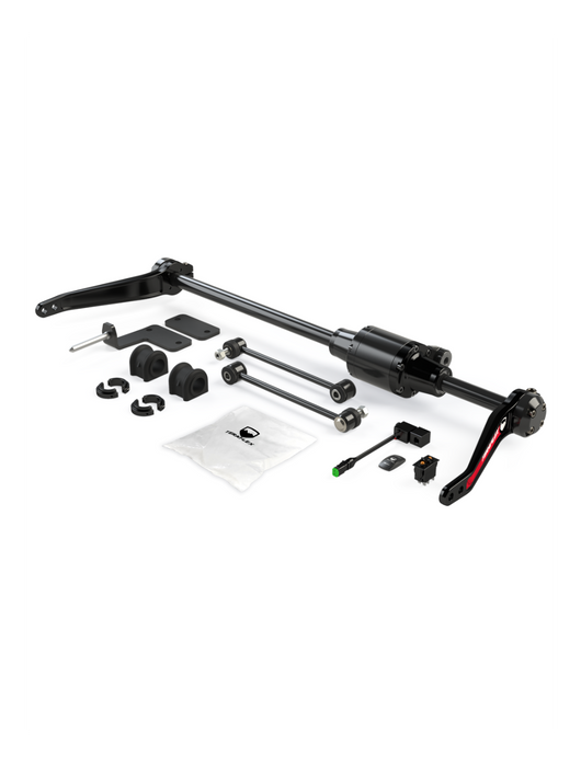 TeraFlex ST Dual Rate Pneumatic Front Sway Bar - Non-Coilover, Jeep Wrangler JK / Gladiator JT (2007-2025)
