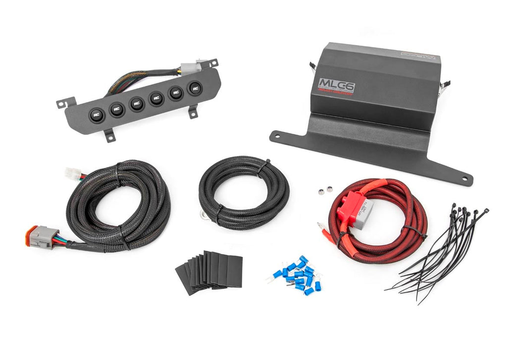 Rough Country MLC-6 - Multiple Light Controller - Lower Dash | Jeep Wrangler JL/Wrangler Unlimited (18-25)