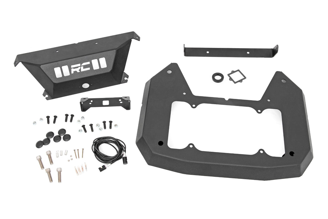 Rough Country Spare Tire Carrier Delete Kit, Jeep Wrangler JL (2018-2025)/Wrangler JK (2018)