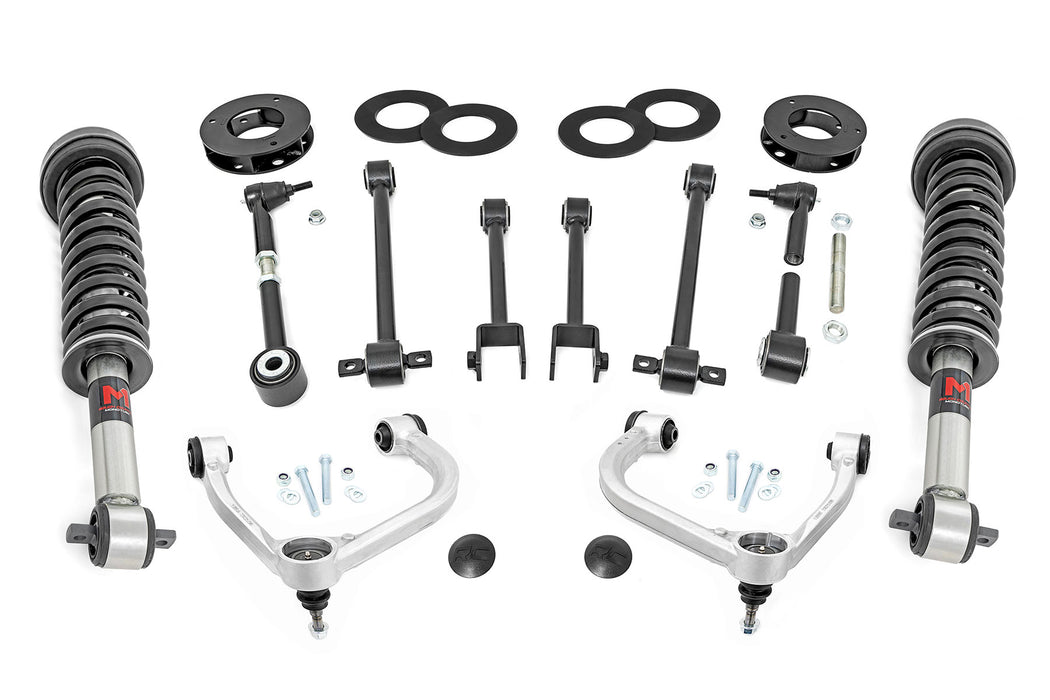 Rough Country 3 Inch Lift Kit - UCA - M1 Struts | Ford Expedition 4WD (2018-2024)