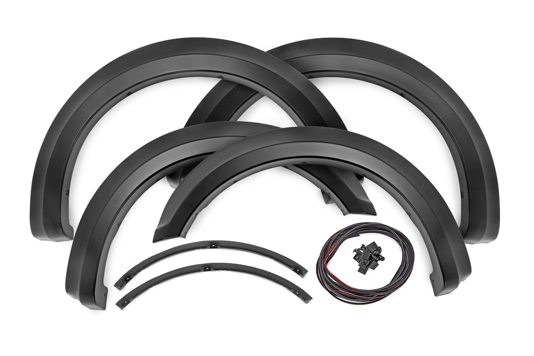 Rough Country Fender Flares - Sport - E7 Velocity Blue | Ford F-150 2WD/4WD (2018-2020)