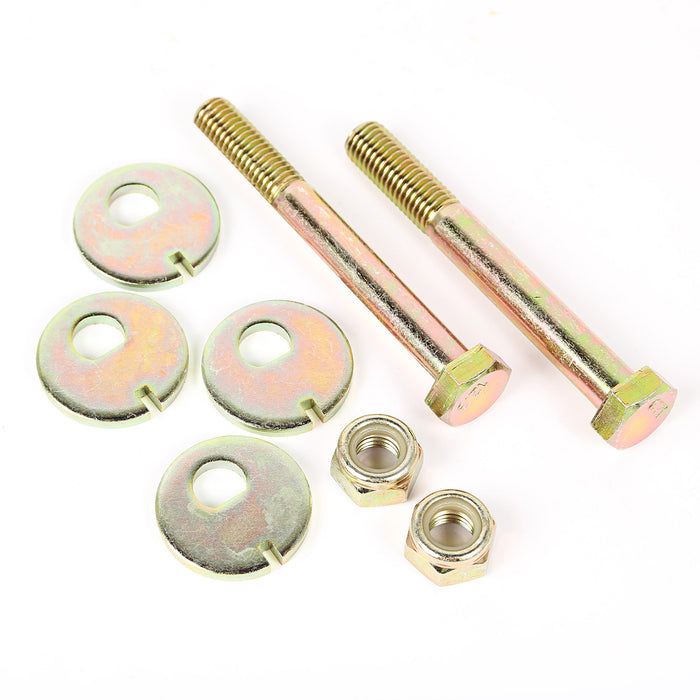 Rugged Ridge Control Arm Camber Bolt Kit | Front, Lower | Jeep Wrangler (2007-2018) | P/N 18303.01