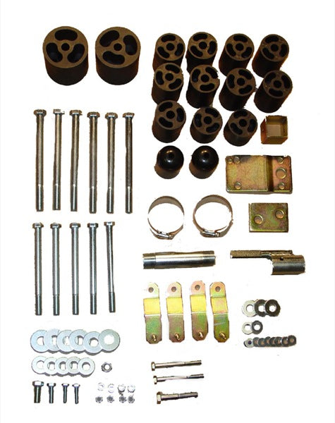 Rugged Ridge Suspension Body Lift Kit | 3 Inch | Jeep Wrangler TJ (1997-2006) | P/N 18303.1