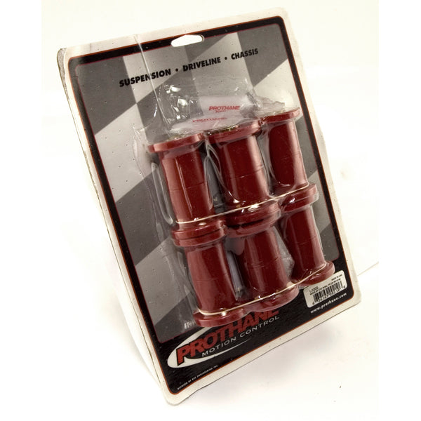 Rugged Ridge Suspension Leaf Spring Bushing Kit | Red | Jeep Wrangler YJ (1987-1995) | P/N 18364.03