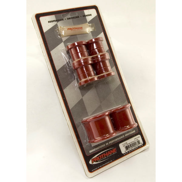 Rugged Ridge Suspension Stabilizer Bar Bushing Kit | Rear, Red, 13mm | TJ (1997-2006) | P/N 18367.12