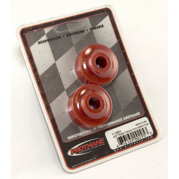 Rugged Ridge Bushing Poly Stab Pair Red | Jeep CJ YJ (1972-1995) | P/N 18369.01