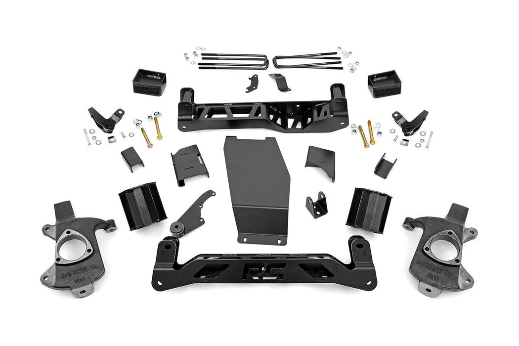 Rough Country 5 Inch Lift Kit - Magneride - Cast Steel | GMC Sierra 1500 Denali 4WD (14-18)