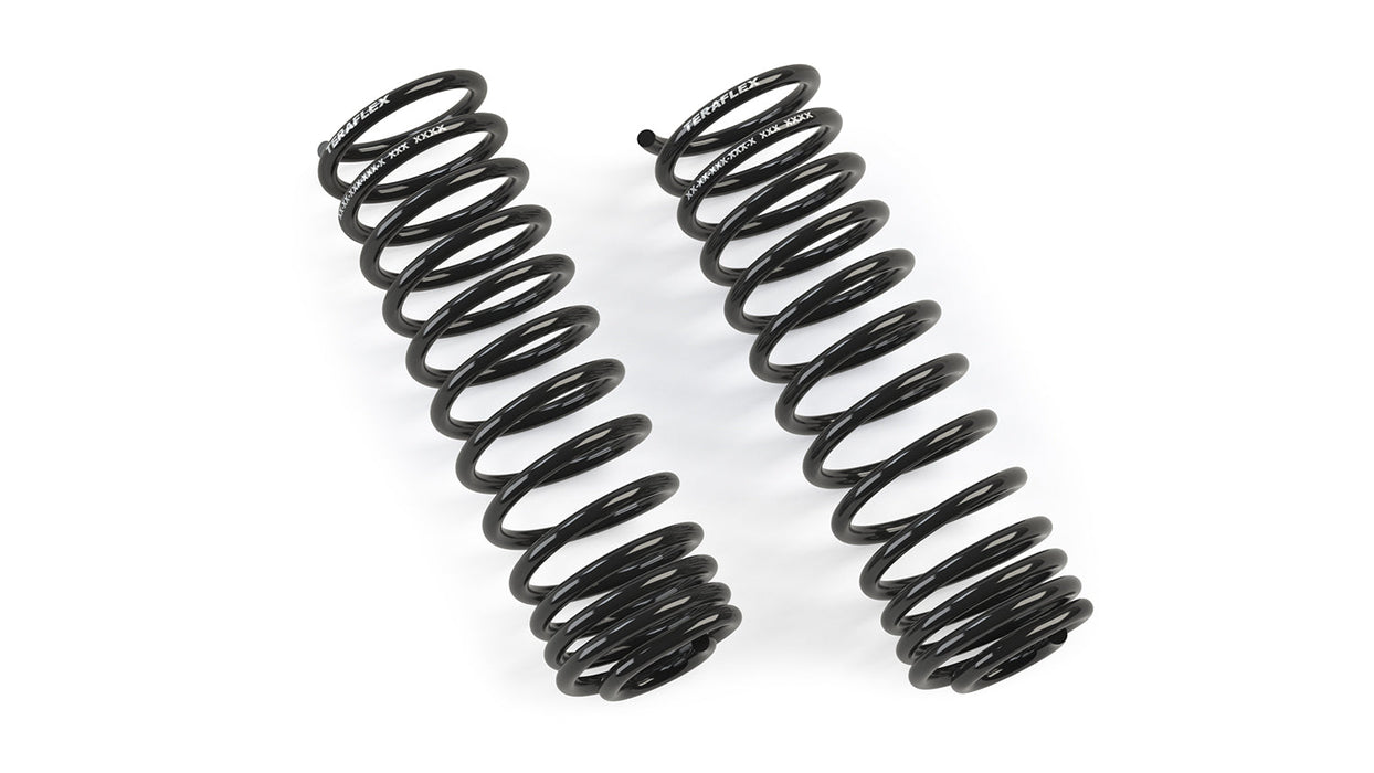 TeraFlex 3.5 Inch Lift Coil Spring Pair Rear, Jeep Wrangler JK / Gladiator JT (2007-2025)