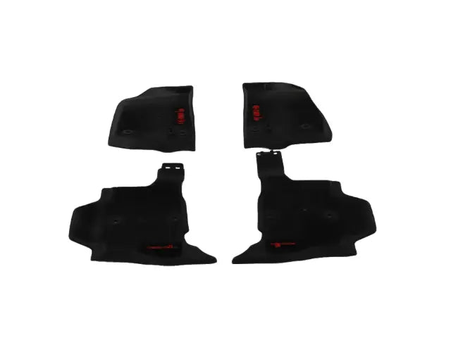 Jeep Wrangler JL 4-Door 4xe All-Weather Floor Mats, Black