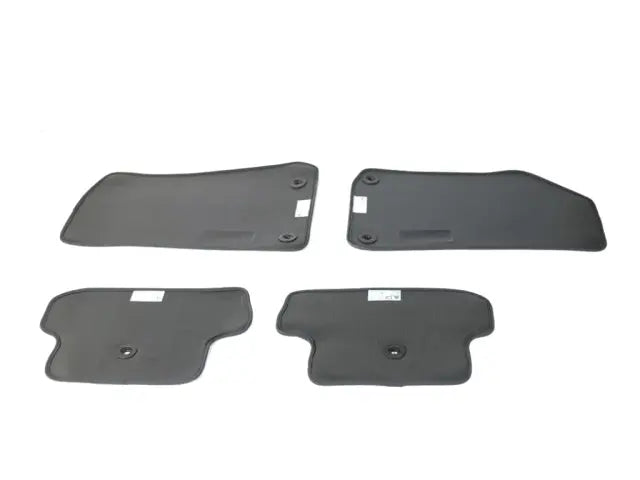 Jeep Wrangler JL 2-Door Carpet Floor Mats, Black, 4-Piece