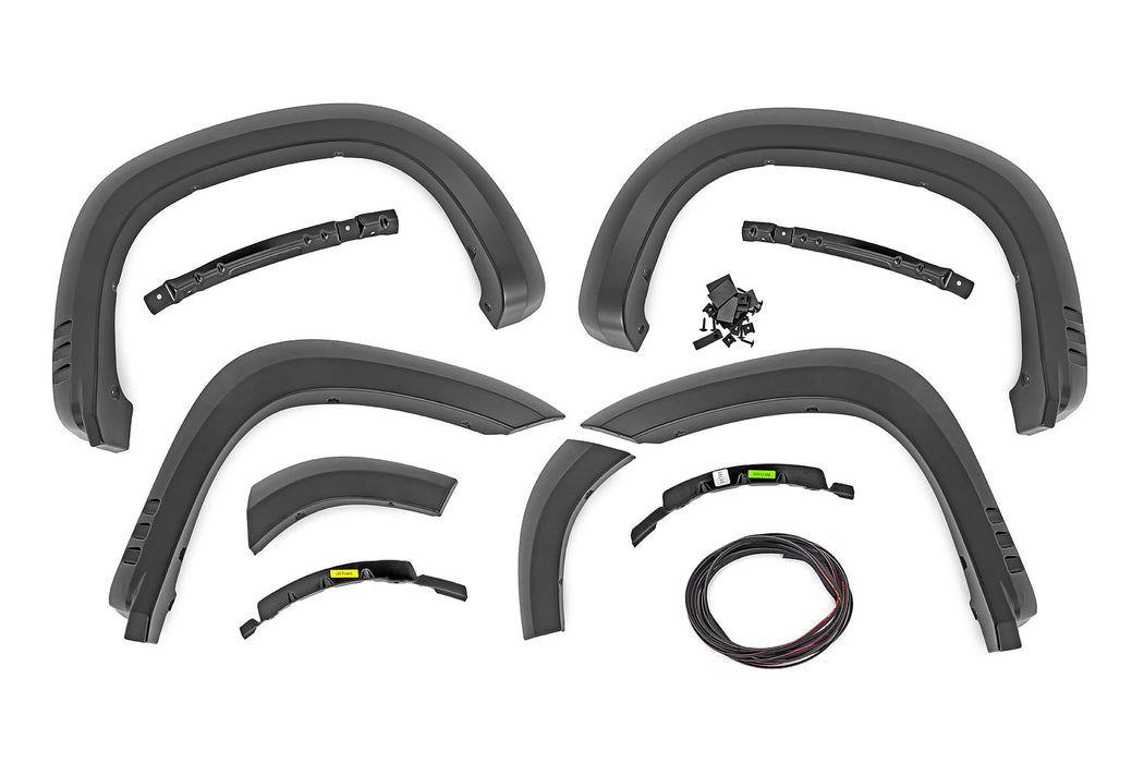 Rough Country Fender Flares - SF1 | Chevy Silverado 1500 2WD/4WD (2019-2024 &amp; Classic)