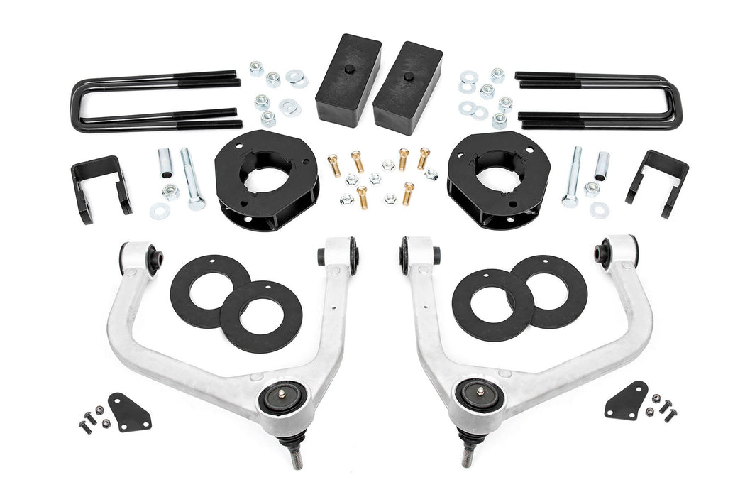 Rough Country 3.5 Inch Lift Kit - Adaptive Ride Control | Chevy/GMC Sierra 1500 (19-24)/Silverado 1500 (19-24)