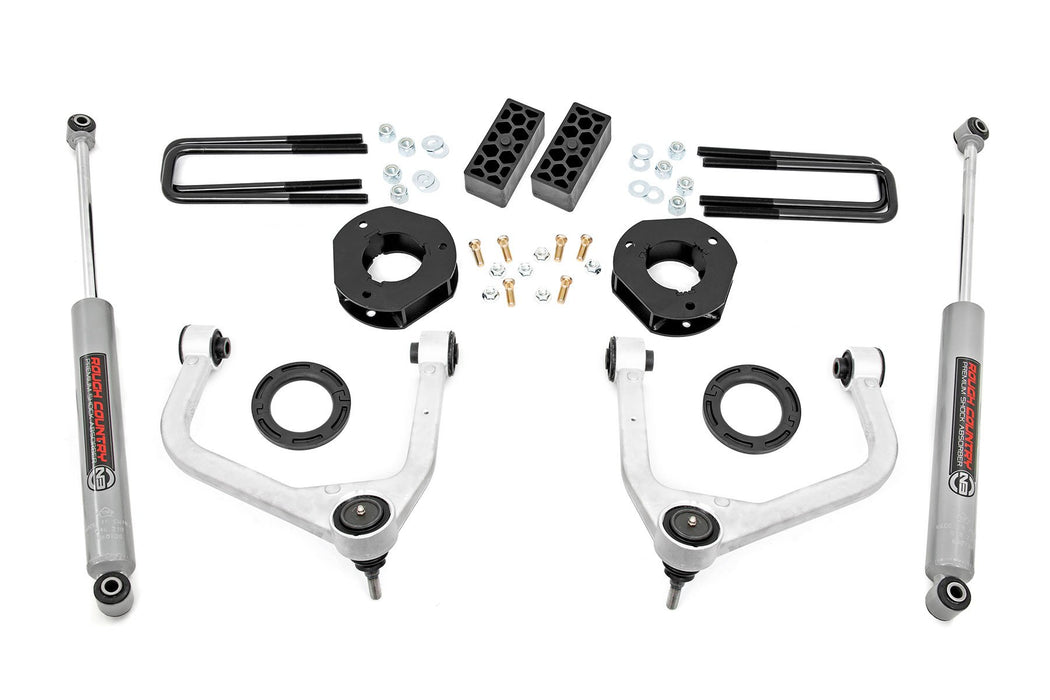 Rough Country 3.5 Inch Lift Kit | Chevy Silverado 1500 2WD/4WD (2019-2024 &amp; Classic)