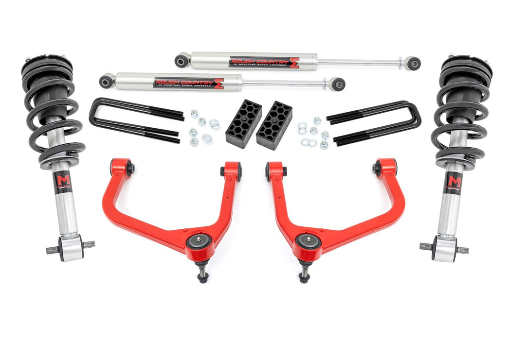 Rough Country 3.5 Inch Lift Kit - M1 Struts/M1 | GMC Sierra 1500 2WD/4WD (2019-2025 &amp; Classic)